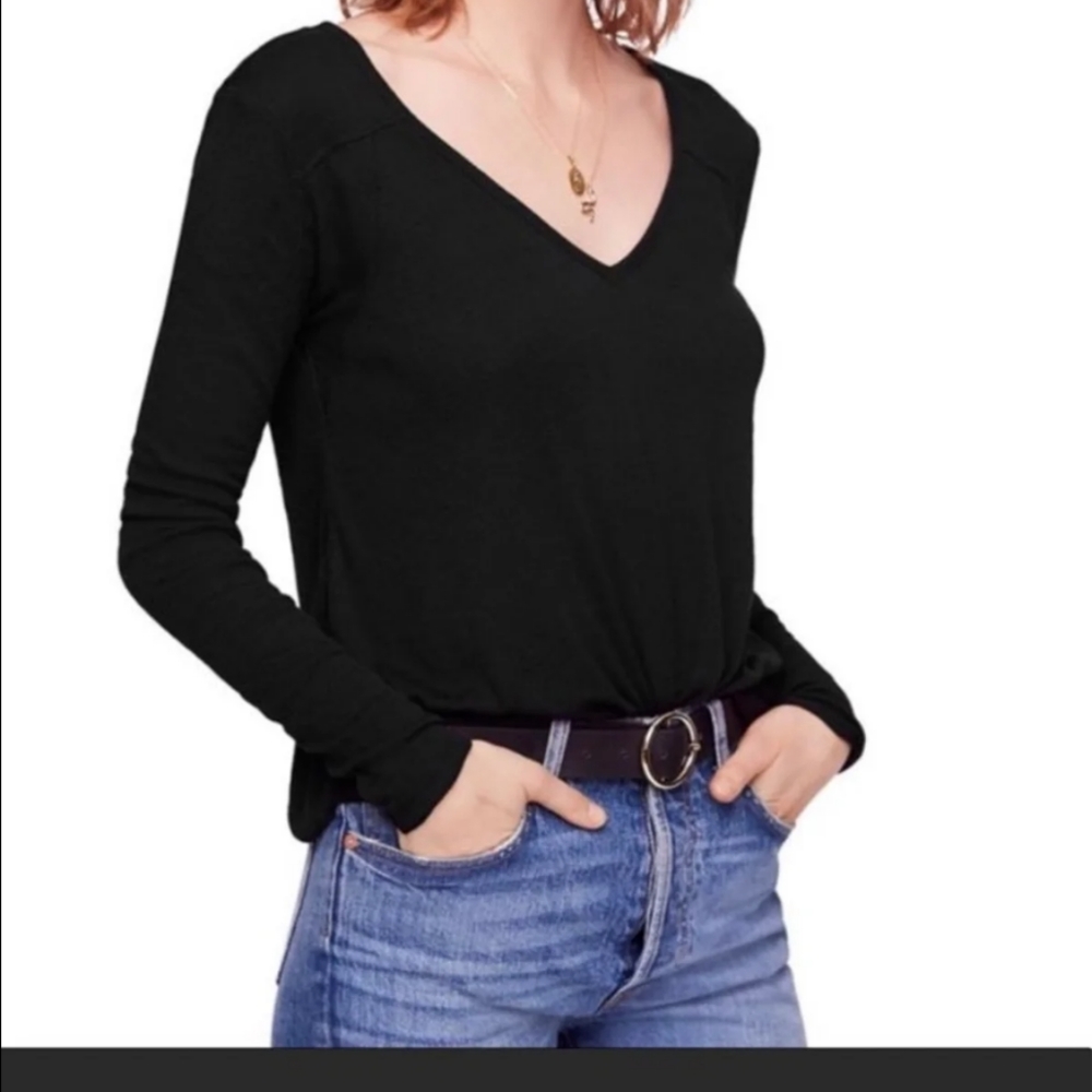 Free People Rock The Boat Long Sleeve Top